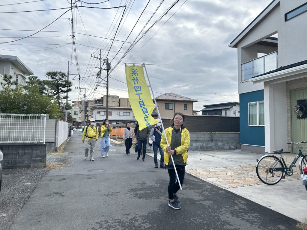 防災訓練の様子です
