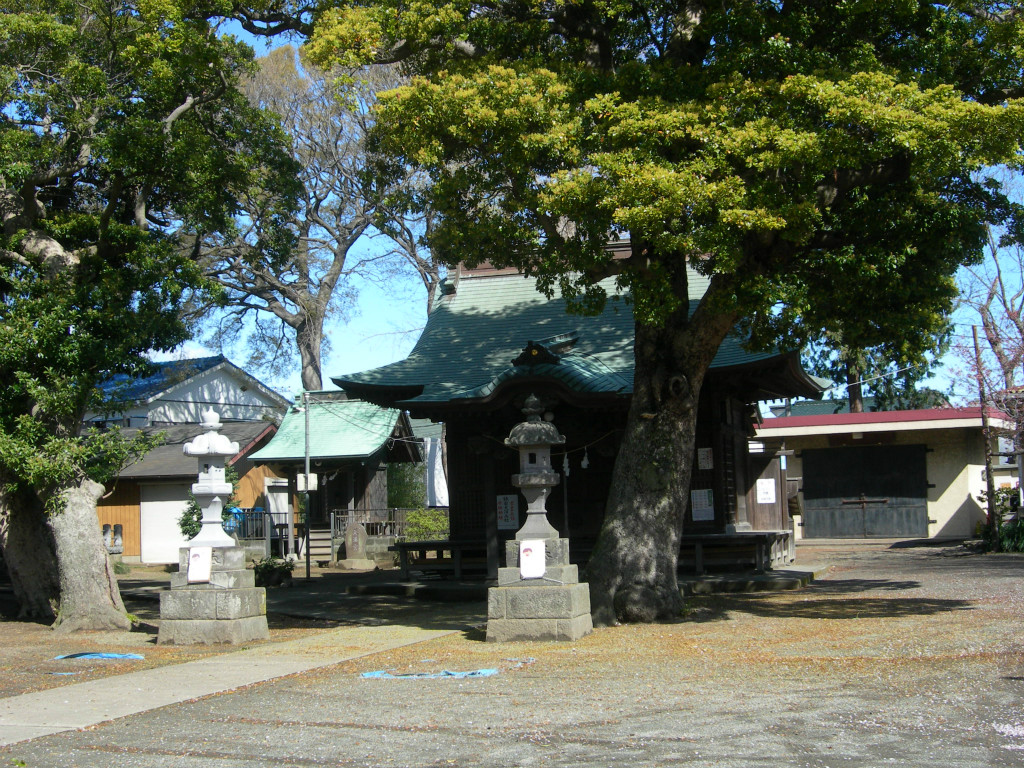 松尾神社の拝殿