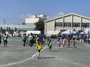 茅ヶ崎市まちぢから協議会鶴嶺地区運動会リレー